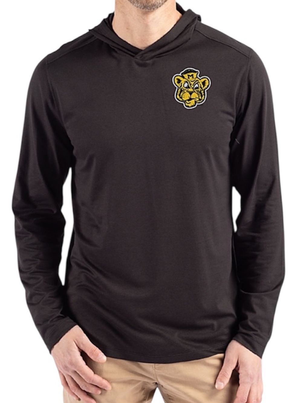 Cutter & Buck Missouri Tigers College Vault Recycled  Hooded Pullover med NWT